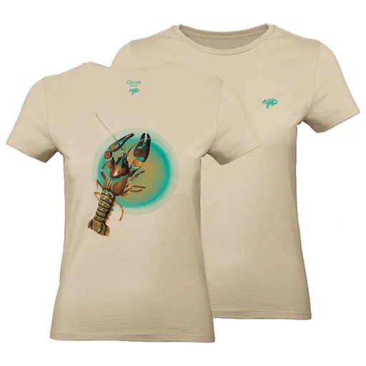 Giants fishing Tričko dámské béžové Rak,Giants fishing Tričko dámské béžové Rak