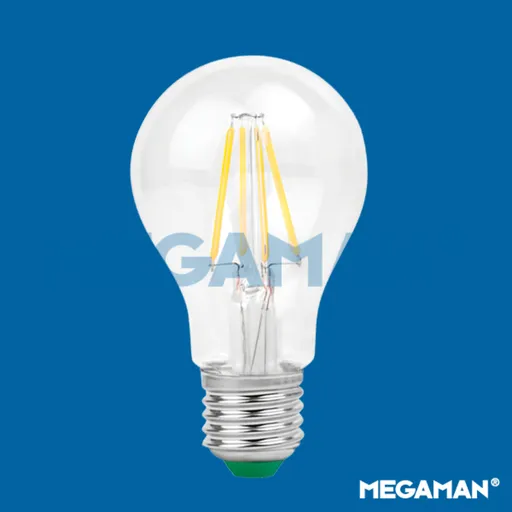 MEGAMAN LED filament bulb A60 4W/40W E27 2700K 470lm NonDim 15Y