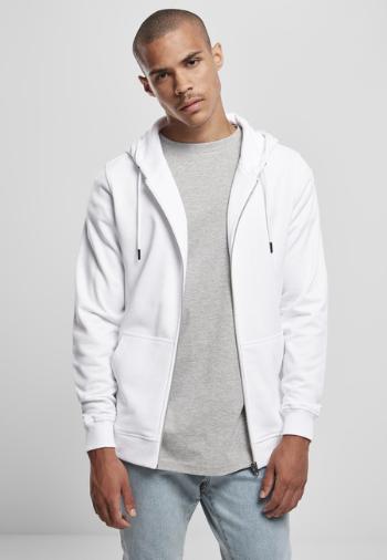 Urban Classics Basic Terry Zip Hoody white - M