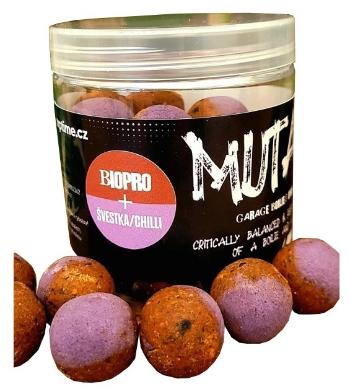 G.b.u. vyvážené boilies mutant biopro švestka chilli 130 g - 20 mm