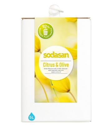 Sodasan Tekuté mýdlo Citron Oliva 5 l