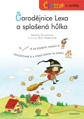 Čteme s obrázky Čarodějnice Lexa a splašená hůlka - Sandra Grimmová