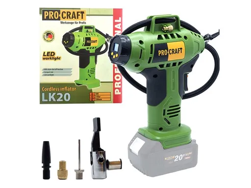 Kompresor AKU PROCRAFT LK20 bez akumulátoru
