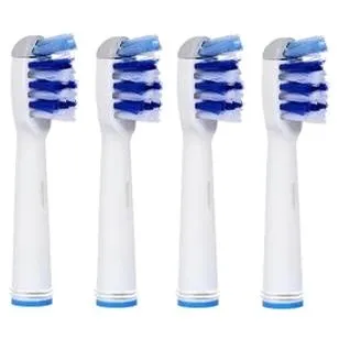 BMK Náhradní kompatibilní hlavice k zubním kartáčkům Oral-B, 4ks- kompatibilní s Oral-B EB30 TriZone (745)