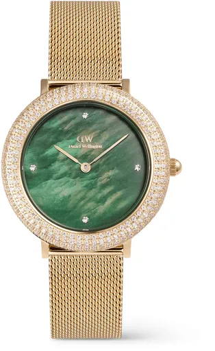 Daniel Wellington Crystalline Bezel Evergold Green DW00100824