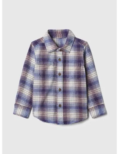 Baby flanelová kostkovaná košile