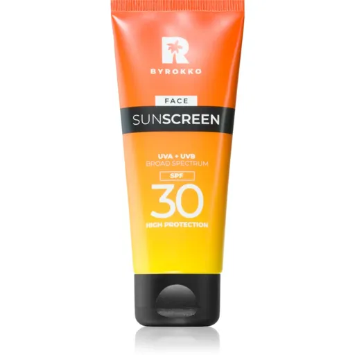 BYROKKO Sunscreen opalovací krém na obličej SPF 30 50 ml
