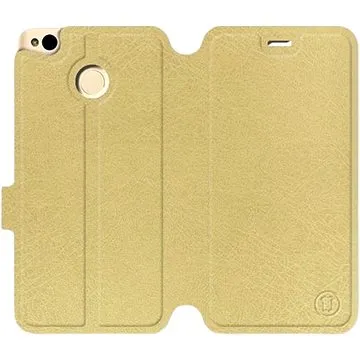 Flip pouzdro na mobil Xiaomi Redmi 4X v provedení  Gold