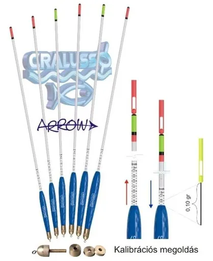 Cralusso splávek arrow wagler - 16 g