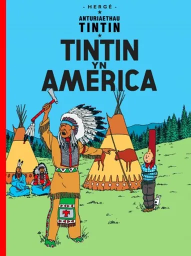 Tintin yn America - Dafydd Herge