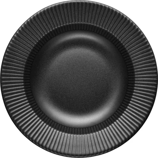 Hluboký talíř LEGIO NOVA 25 cm, černá, kamenina, Eva Solo
