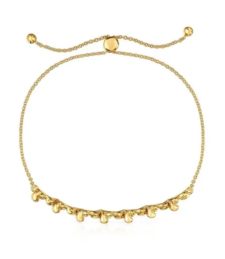 Tous Módní pozlacený náramek pro ženy Bold Bear 1004212000