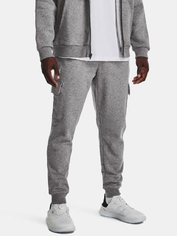 Under Armour UA Rival Fleece Cargo Tepláky Šedá