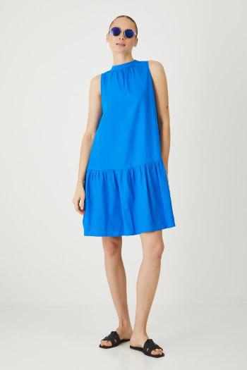 Ľanové šaty Medicine mini, oversize