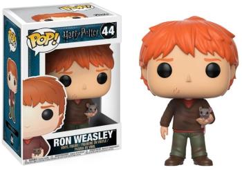 Figura Funko Pop! Movies: Harry Potter - Ron Weasley és Scabbers a patkány