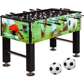 GamesPlanet® Profi fotbálek Leeds, 140x73x87 cm, sv. motiv M87077