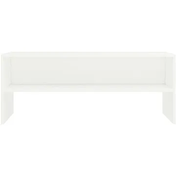 TV stolek bílý 100x40x40 cm dřevotříska 800045 (800045)