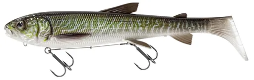 Savage gear gumová nástraha 3d whitefish shad xl moderate sinking jack pike - 38 cm 450 g