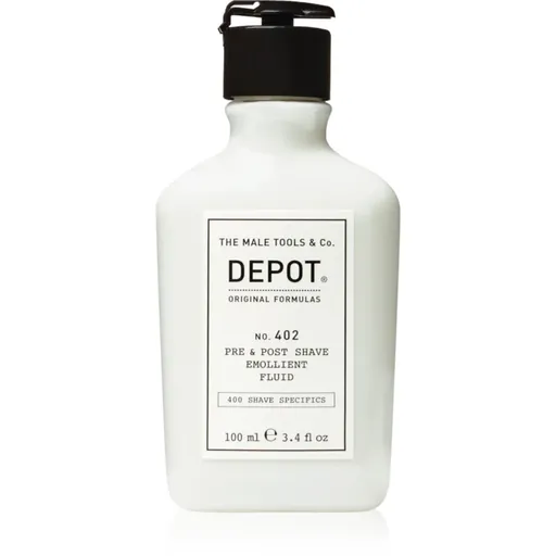 DEPOT 400 SHAVE SPECIFICS NO. 402 PRE & POST SHAVE EMOLLIENT FLUID balzám po holení 100 ml
