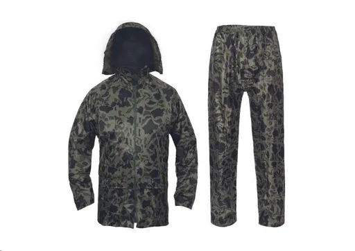 CARINA oblek s kapucí camouflage - XXL