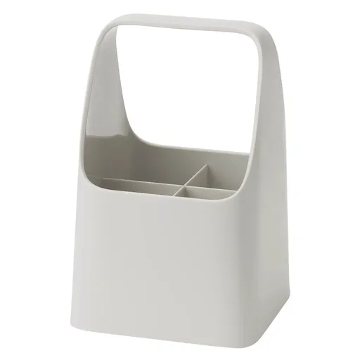 Úložný box HANDY-BOX 12 x 19 cm, světle šedá, plast, RIG-TIG