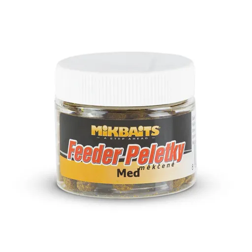 Mikbaits Měkčené feeder peletky 50ml - Med,Mikbaits Měkčené feeder peletky 50ml - Med
