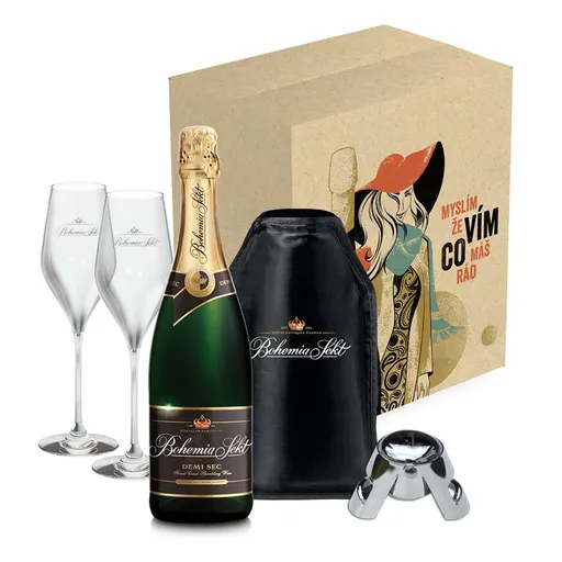 Dárkový set Bohemia Sekt pro chladivý okamžik