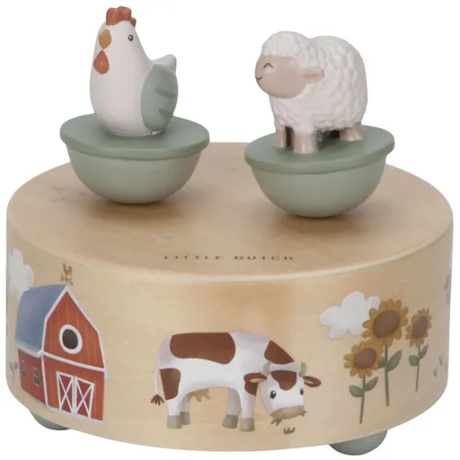 Little Dutch Hudební box natahovací Farma