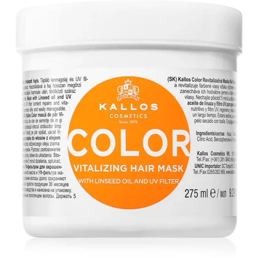 Kallos KJMN Professional Color maska pro barvené vlasy mix barev 275 ml