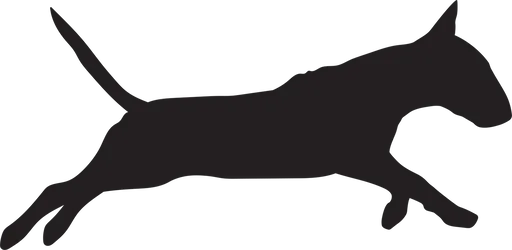 Vsepropejska Bulteriér 5 dřevěná dekorace na zeď Rozměr (cm): 38 x 18