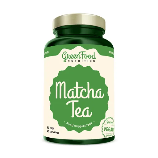 GreenFood Matcha Tea 90 kapslí