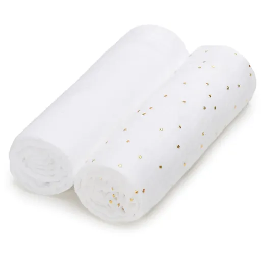 T-TOMI BIO Muslin Diapers látkové pleny Sparkle 65x65 cm 2 ks