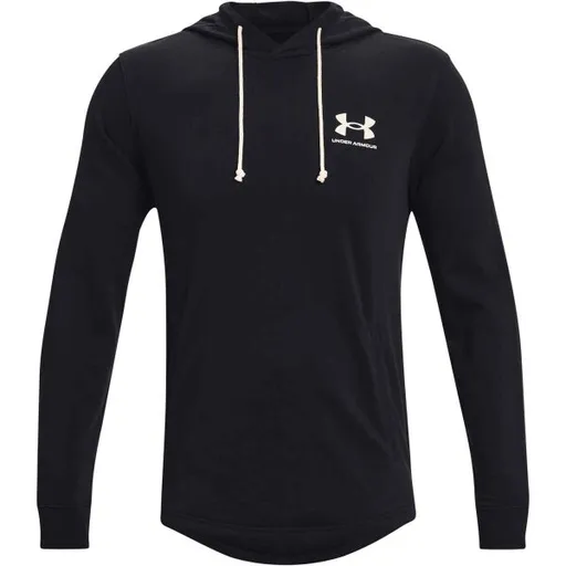 Under Armour RIVAL TERRY Pánská mikina, černá, velikost S