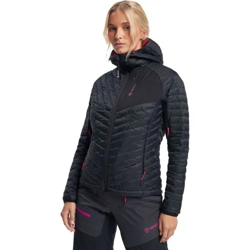 TENSON TOURING PUFFER Dámská skialpová bunda, černá, velikost