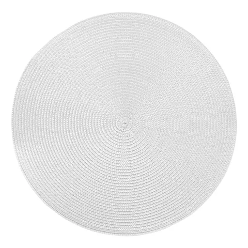 AMBIENTE Prostírání kulaté 38 cm - sv. šedá