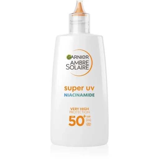 Garnier Ambre Solaire Super UV Niacinamide lehký ochranný fluid proti nedokonalostem pleti SPF 50+ 40 ml