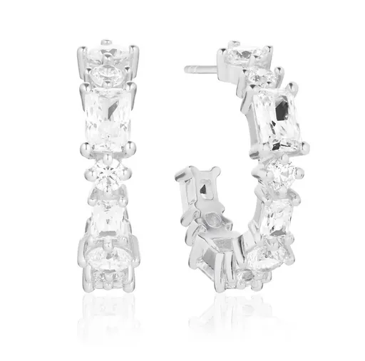 Sif Jakobs Stříbrné náušnice s kubickými zirkony Ivrea SJ-E12312-CZ