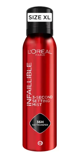 L'Oréal Paris Fixační sprej Infaillible (3-Second Setting Mist) 150 ml