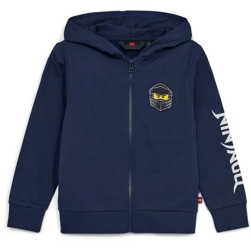 LEGO® kidswear LWSCOUT 104 Chlapecká mikina, tmavě modrá, velikost