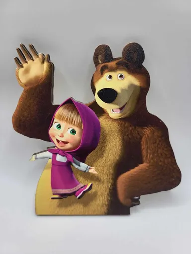 Loranc Magnetka na dort - Máša a Medvěd