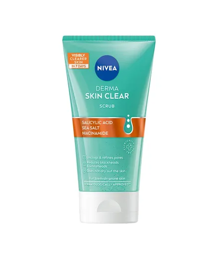 Nivea Derma Skin Clear peeling 150 ml