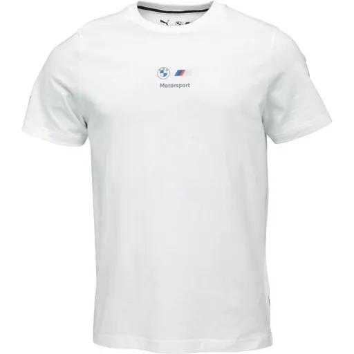 Puma BMW M MOTORSPORT GRAPHIC TEE 2 Pánské triko, bílá, velikost