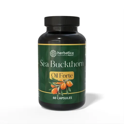 Rakytníkový olej Forte v kapslích/500mg - 60 kapslí - Herbatica