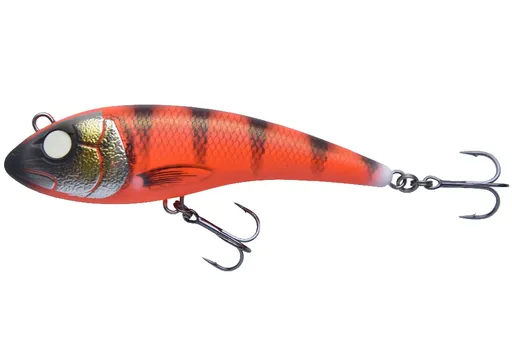 Savage gear wobler low glider jerk slow sinking red tiger - 17 cm 112 g