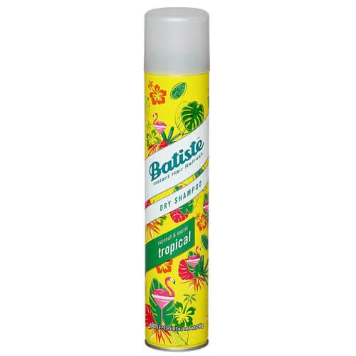 Batiste Suchý šampon na vlasy s vůní tropického ovoce (Dry Shampoo Tropical With A Coconut