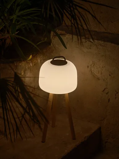 NORDLUX stojan pro venkovní přenosné svítidlo Kettle Tripod 31 dřevo 2018035014