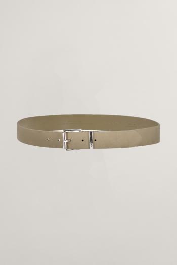 OPASEK GANT LOGO SUEDE BELT CONCRETE BEIGE