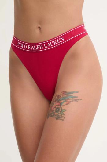 Tanga Polo Ralph Lauren červená barva, 4P2003