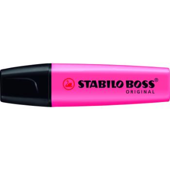 Zvýrazňovač - STABILO BOSS ORIGINAL - 1 ks - růžová