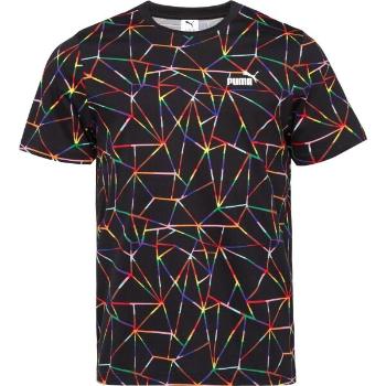 Puma LOVE UNITED AOP TEE Férfi póló, fekete, méret